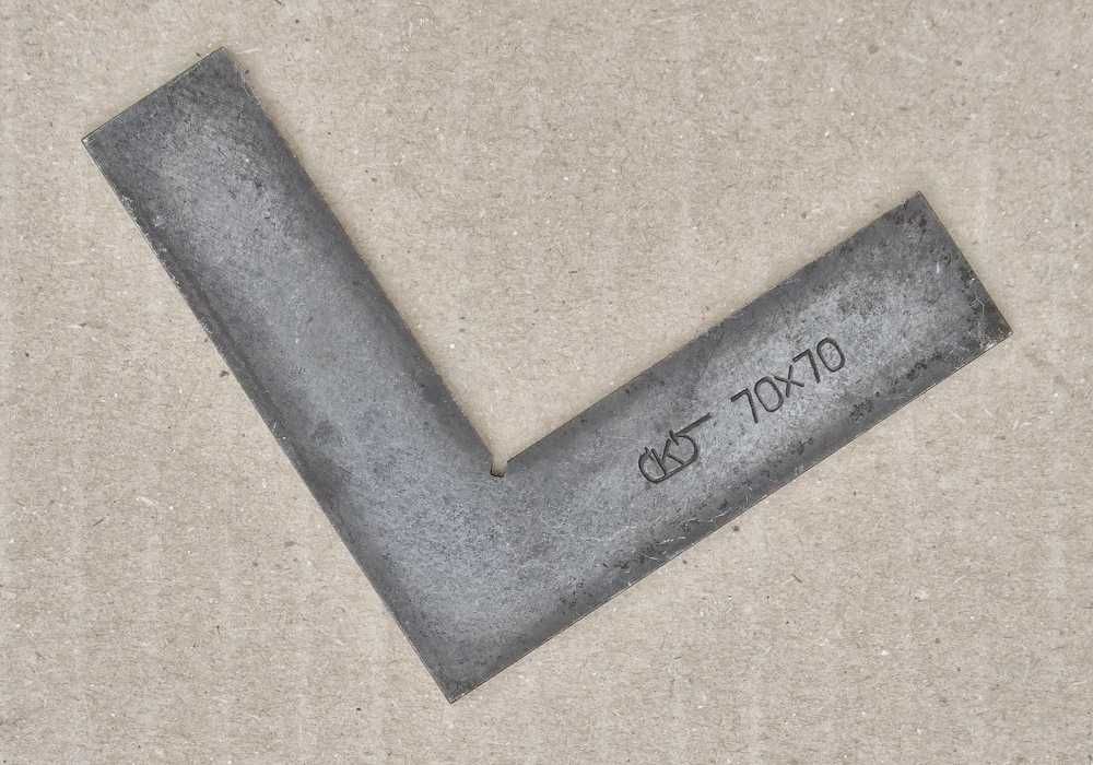 Угольник плоский 70х70, СССР