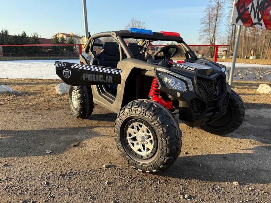 Autko na akumulator Buggy XB-2118 policja