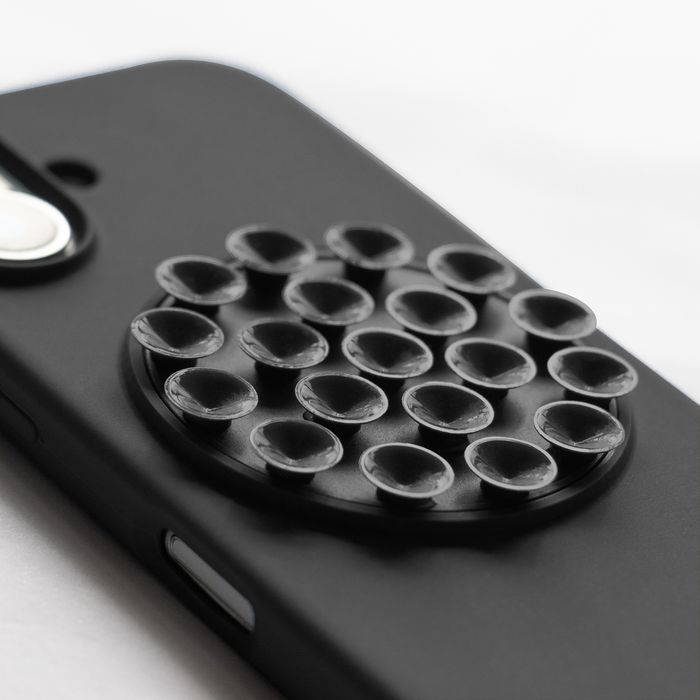 Nakładka Silicone Stick do iPhone 16 Pro Max 6,9" czarna
