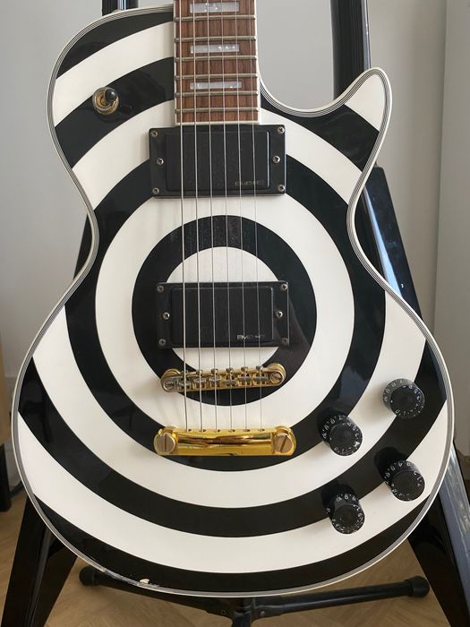 Gibson les Paul Zakk wylde bulls eye KOPIA