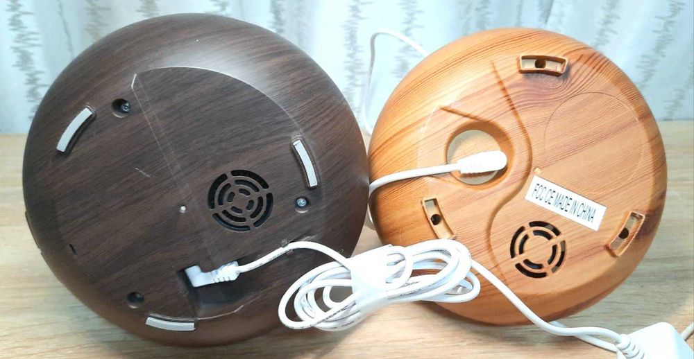 2 б/в ультразвукові зволожувачі повітря по 500мл без кришки, неробочий