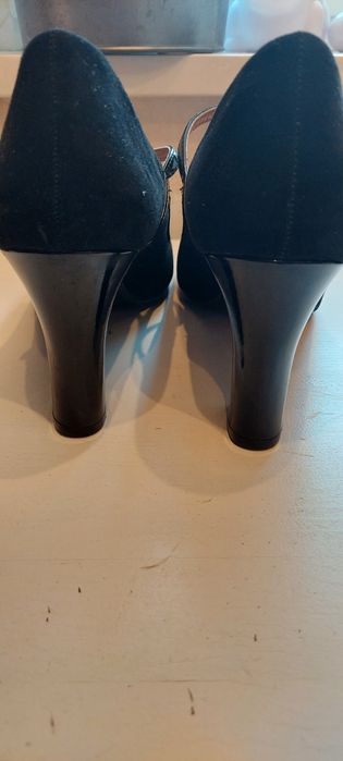 Czółenka Next czarne rozm 42 27cm