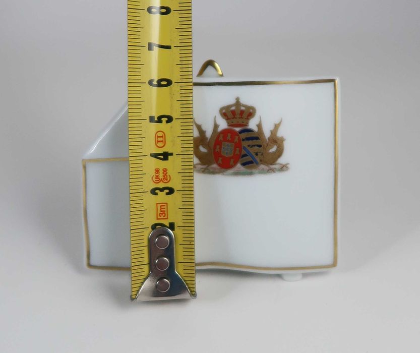 Marcador de mesa Vista Alegre - Armas de El-Rei D. Fernando II