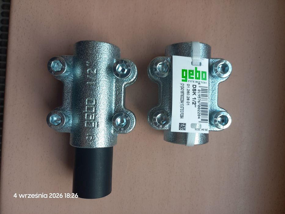 Obejma naprawcza GEBO 1/2 "
