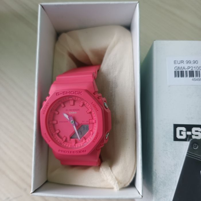 Zegarek damski Casio GMA-P2100-4AER LADY PINK G-SHOCK