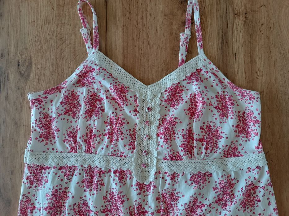 Bluzka na ramiączkach 100% bawełna rozm 44