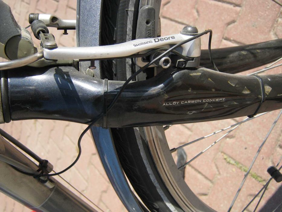 Rower Gazelle model HYBRID SUPERIEUR LITELINE-CARBON na Shimano Deore