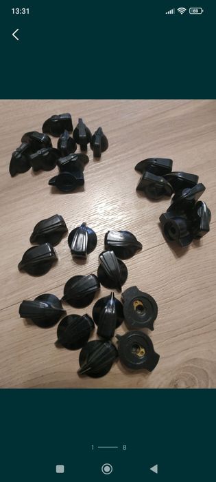 Ручки на потенциометры переключатели