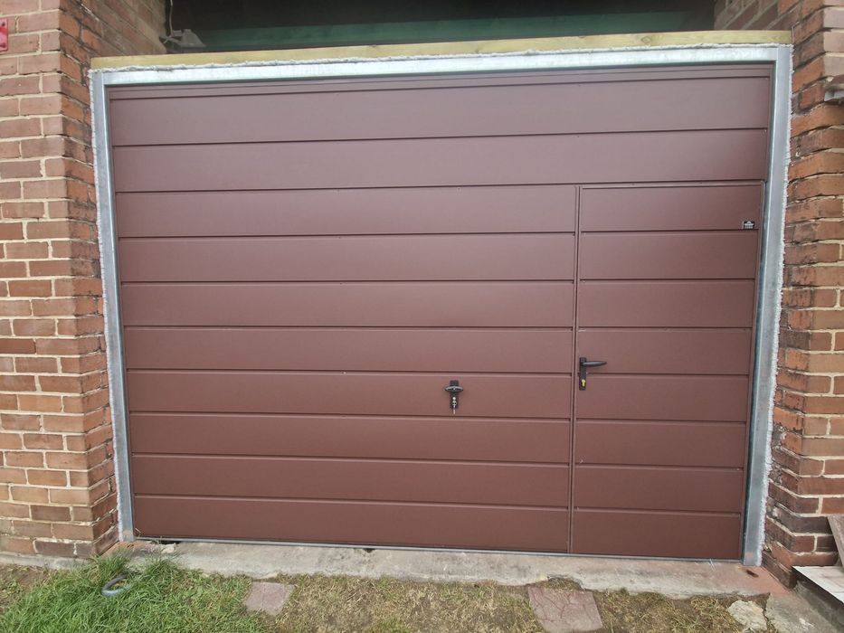 Brama  garażowa  na wymiar! Uchylna Dwuskrzydłowa! Drzwi stalowe!