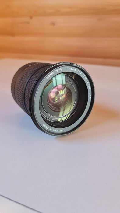 обʼєктив для Cenon, Sigma 17-50 mm F 2.8 EX DC OSSig