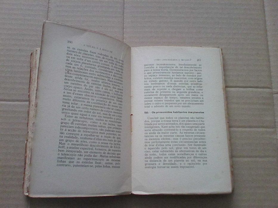 A velha e a nova fé