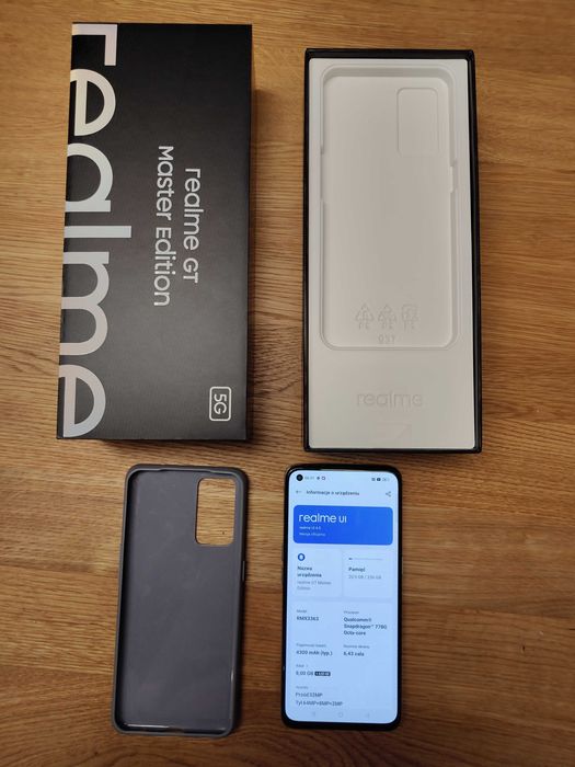Realme GT Master Edition 5G biały super stan