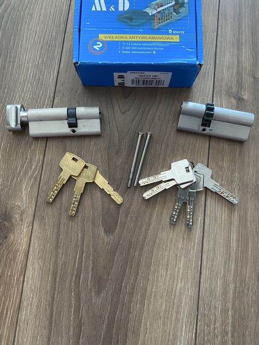 Zamek do drzwi wejściowych. Wkładki antywłamaniowe do drzwi
