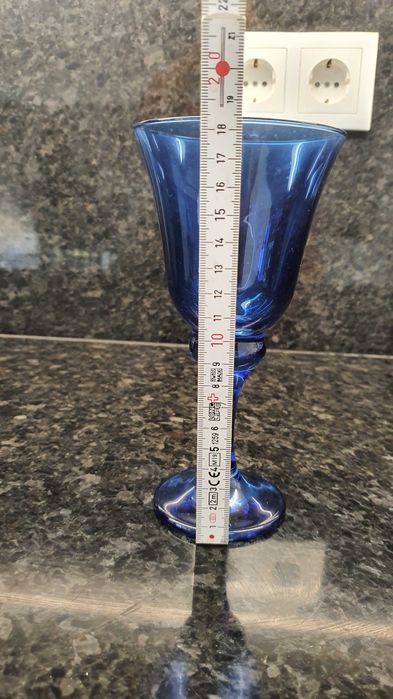 Copos de mesa cor azul