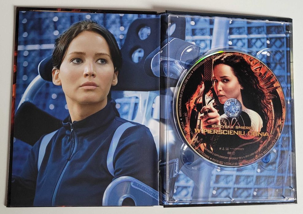 Igrzyska Śmierci 1-4 DVD Komplet The Hunger Games Kolekcja Lektor PL