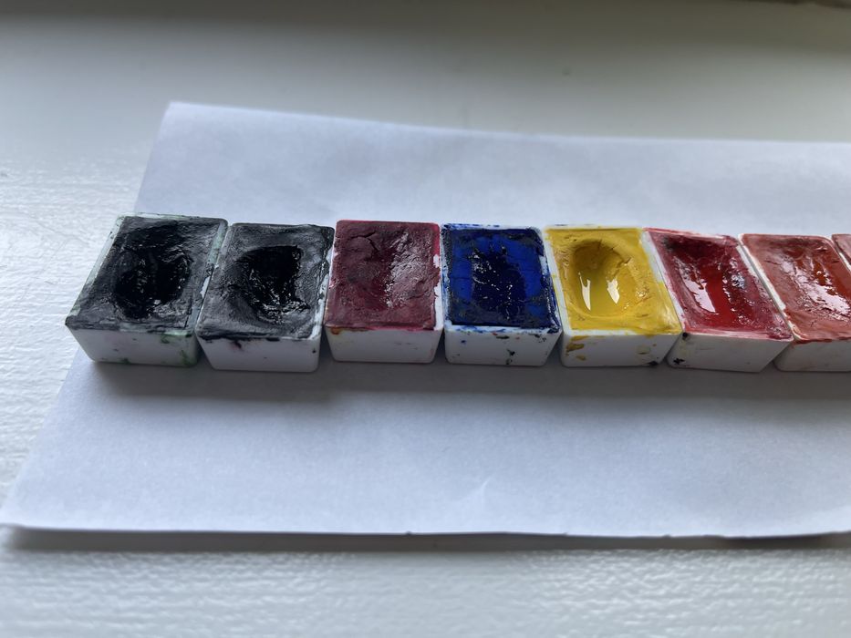 Farby akwarelowe St. Petersburg „3K” – kostki