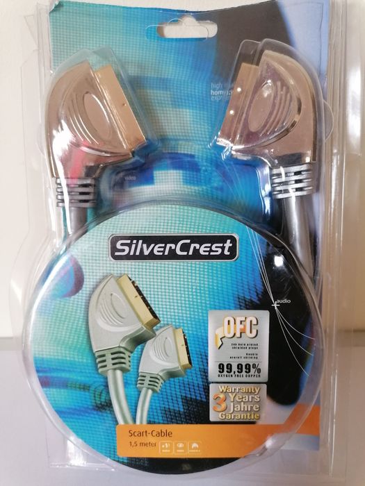 Cabo Scart macho-macho 1,5m