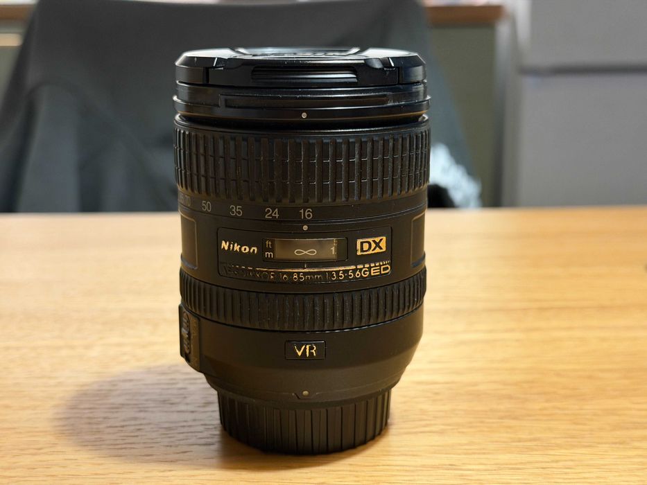 Nikon Nikkor 16-85 mm f/3.5-5.6G ED VR AF-S DX najtaniej lepszy 18-105