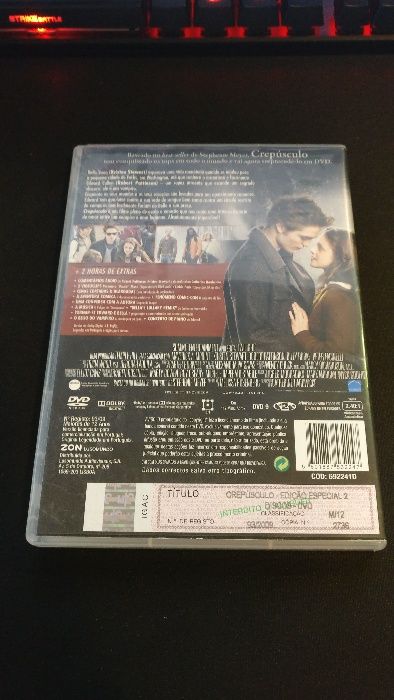DVD Crepúsculo (Twilight) Edição Colecionador