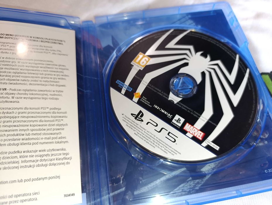 Spider-man 2 Spiderman PS5 (bez rysek) sklep mozliwa zamiana