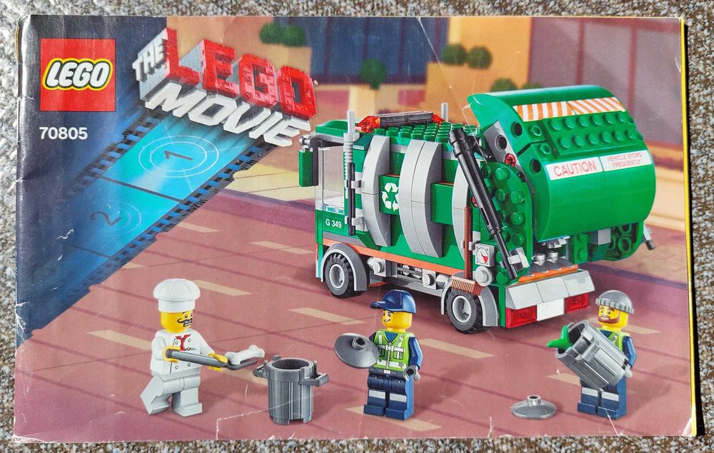 LEGO Movie 70805 śmieciarka