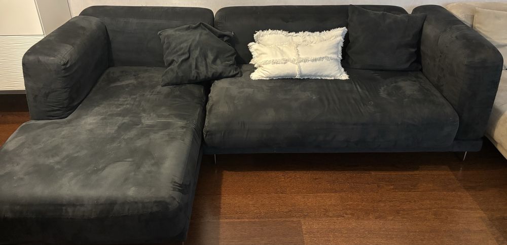Ikea sofá com chaise longue