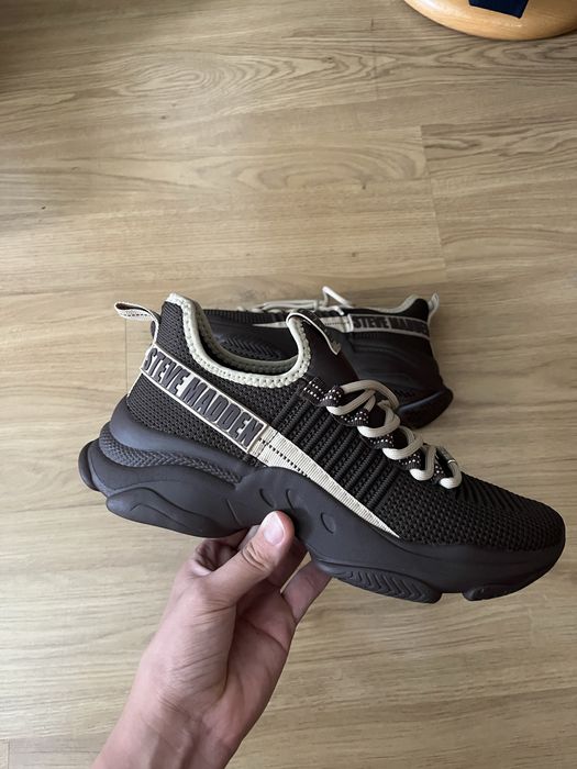 Sapatilhas Steve Madden Mulher 39 castanho e beige