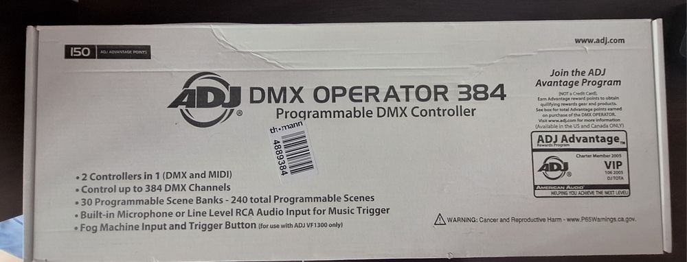 ADJ DMX Operator 384