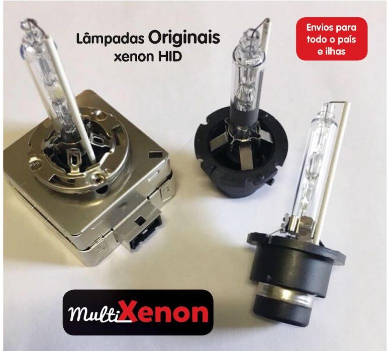 Lâmpadas Xenon de Ultima Geração - D1S; D2S; D2R; D3S; D4S - Automove