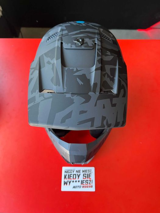 Kask offroadowy LEATT JUNIOR MOTO 3.5 V23 STEALTH !Promocja! !Rozmiar M!