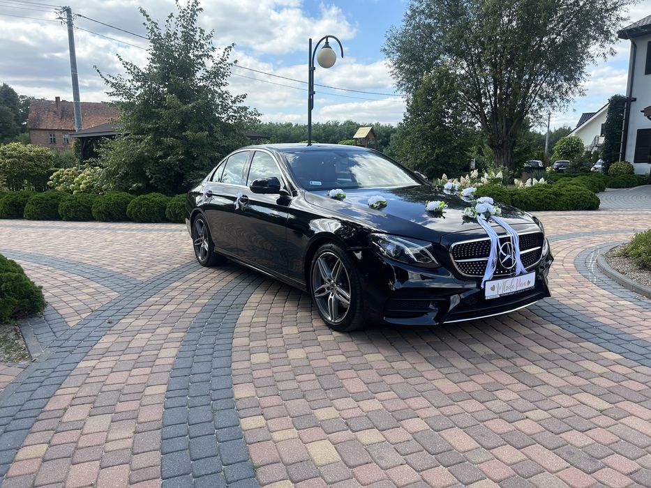 Auto do ślubu Mercedes W213 AMG