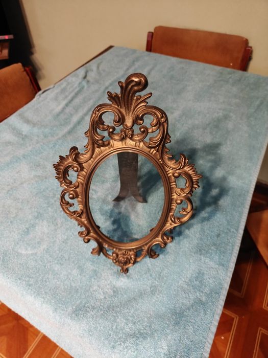 Ramki owalne, mosiężne