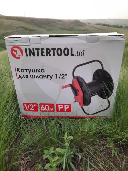 катушка для шланга 1/2-60 метров INTERTOOL