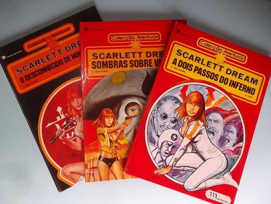 Scarlett Dream - CAPA DURA - Completo 3 volumes Meribérica IMPECÁVEIS