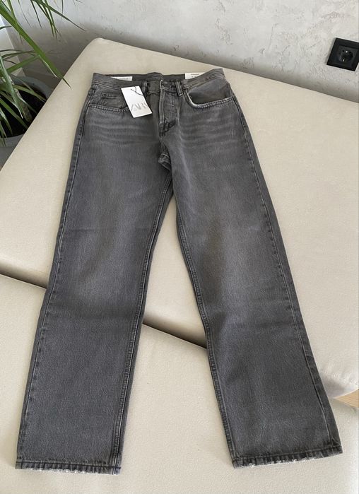 Прямі джинси zara