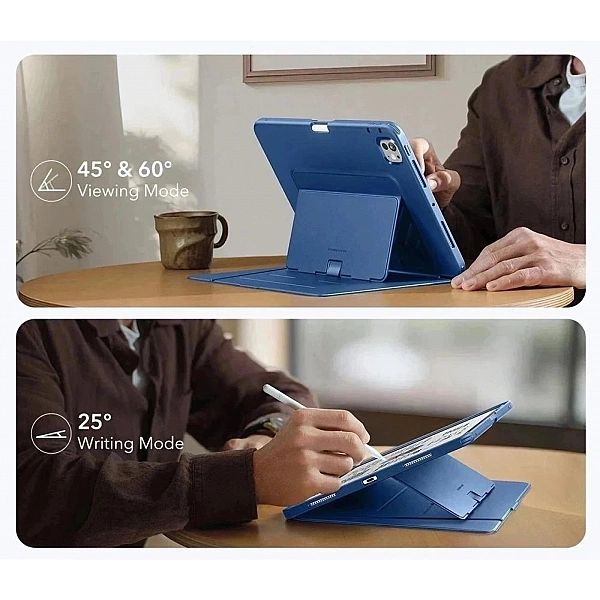 Etui ESR Flip Hybrid na iPad Pro 11” 5 / 6 / 2024, 2025 - granatowe