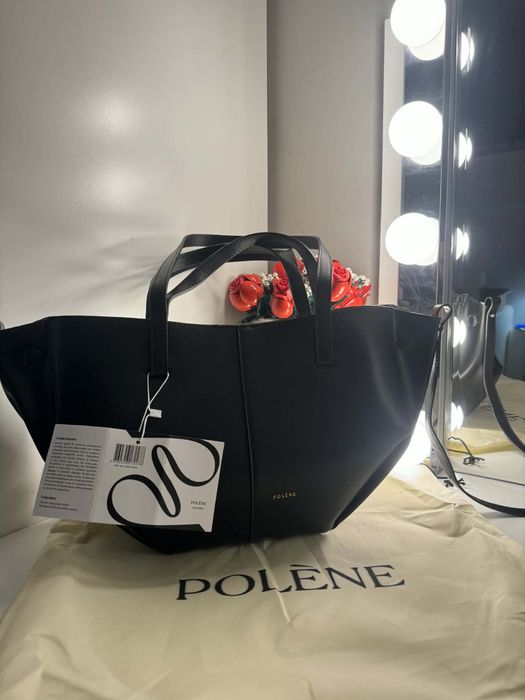 Torebka polene cyme mini black