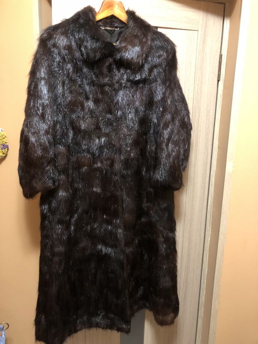 Шуба нутрія розмір 48