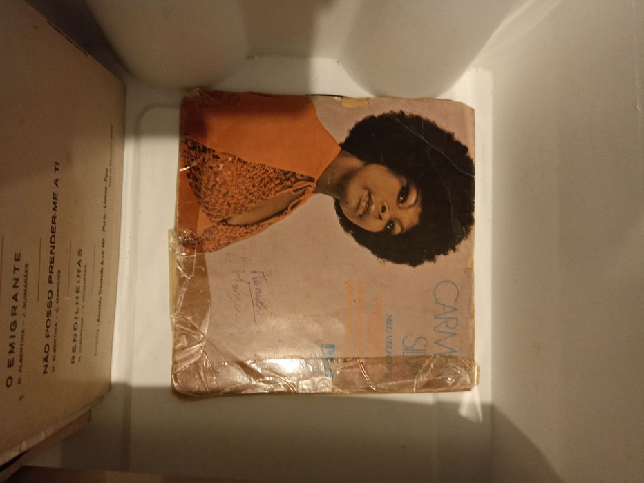 Discos de vinil antigos