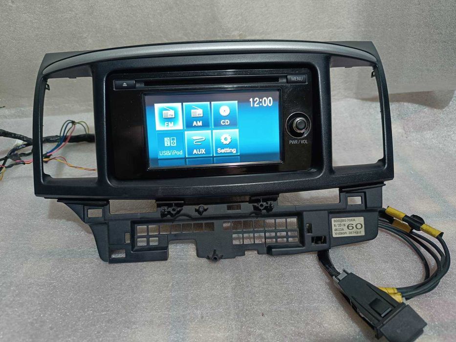 Магнитола lancer x рамка USB