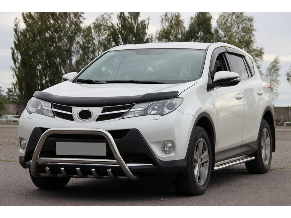 Toyota Rav 4 2013-2018 рр. Кенгурятник WT003 (нерж)