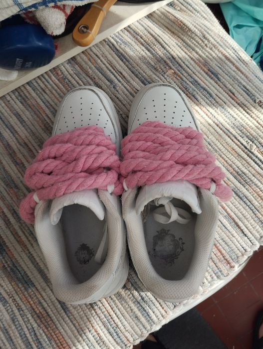 Sapatilhas Nike air force rope laces