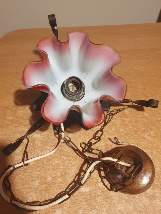 Lampa wisząca prl