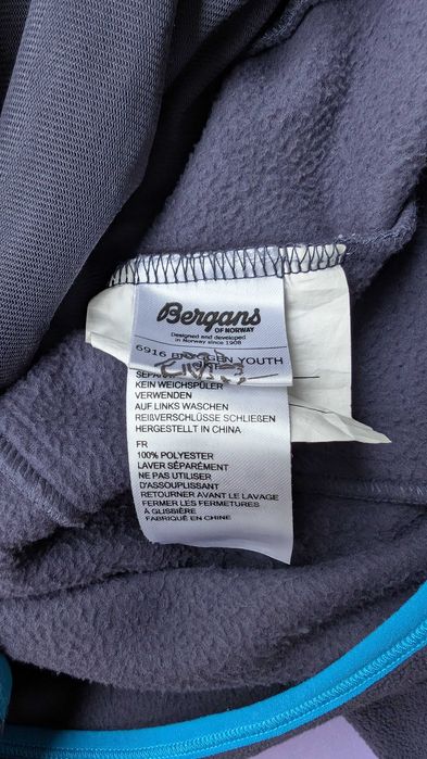 Bergans of Norway 152 bluza/kurtka polarowa z kapturem