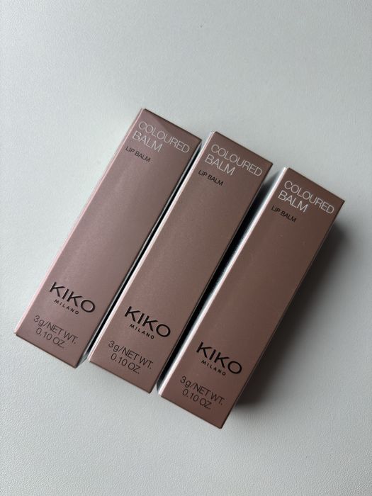 Бальзам для губ Kiko Milano Coloured Balm 08. Кіко Мілано. Зволожуючий