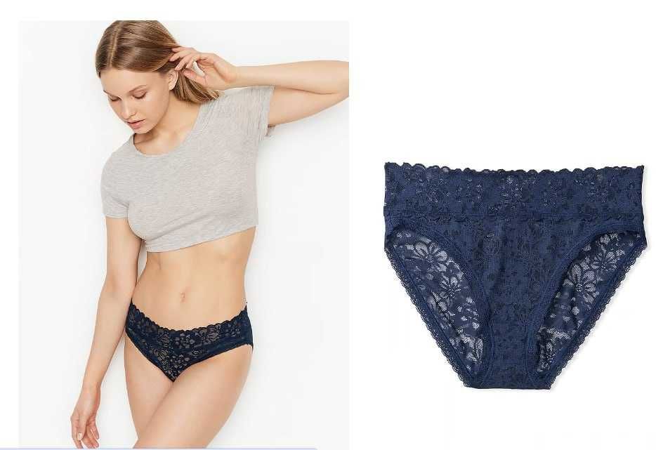 Труси Victorias Secret різні моделі розмір L  з мережива безшовні