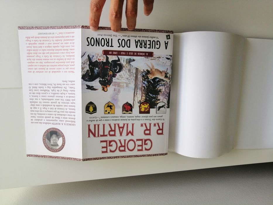 Livro A Guerra dos Tronos