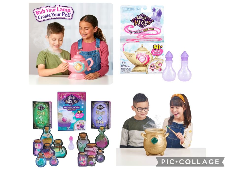 Ориг magic mixies fairy pixling lamp cauldron лампа refill фея запаска