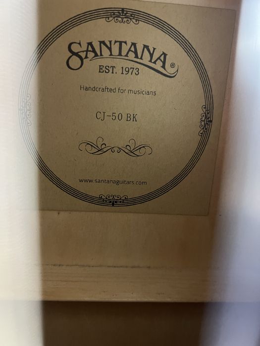 Продам акустичну гітару Santana CJ-50 BK