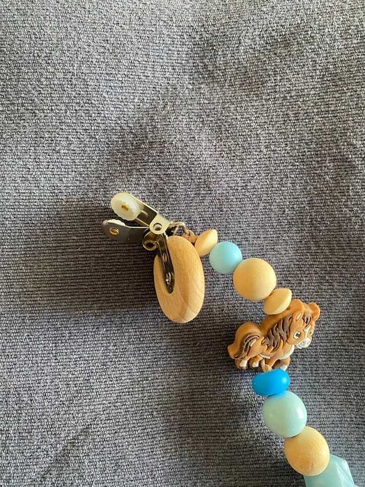 Porta chupeta personalizado para Sebastião